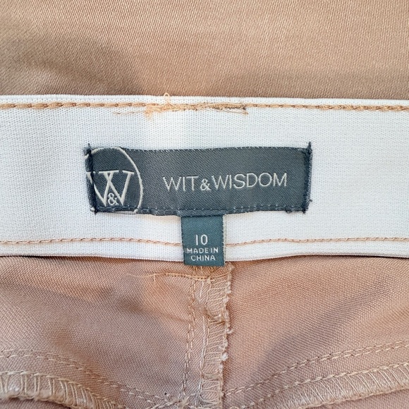 Wit & Wisdom Logan High Rise Elastic Waist Women's Jeans (10) - Picture 9 of 10